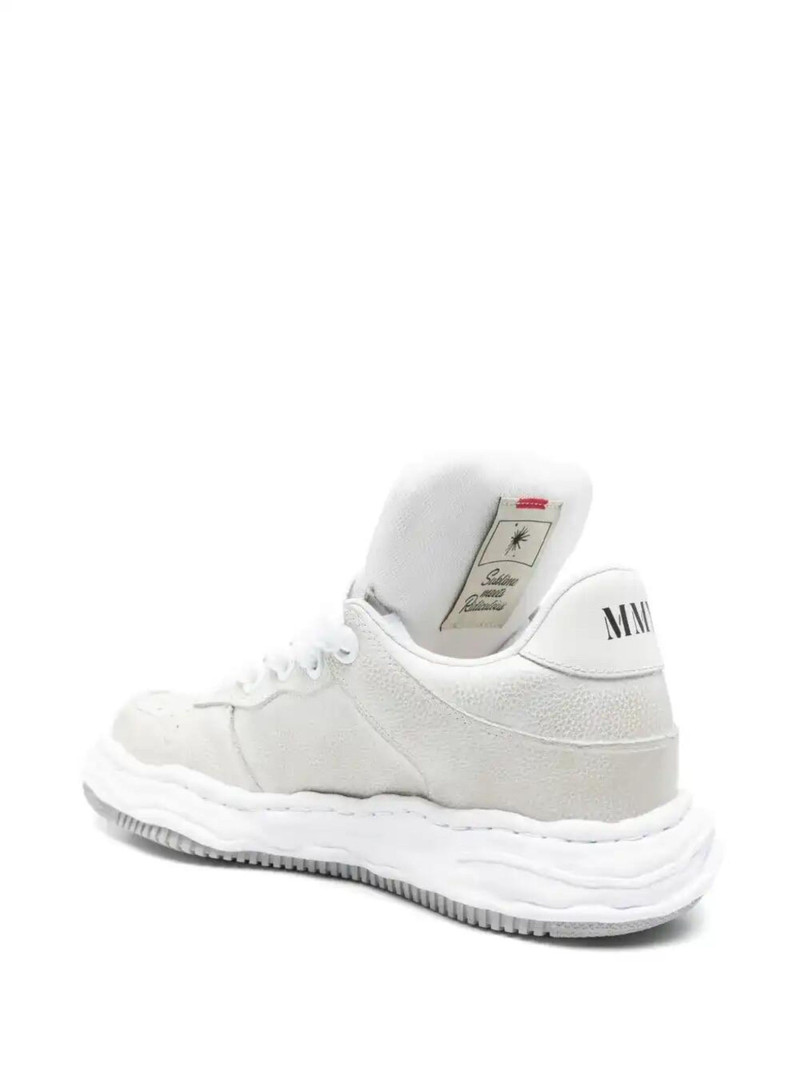 Maison MIHARAYASUHIRO leather sneakers outlook