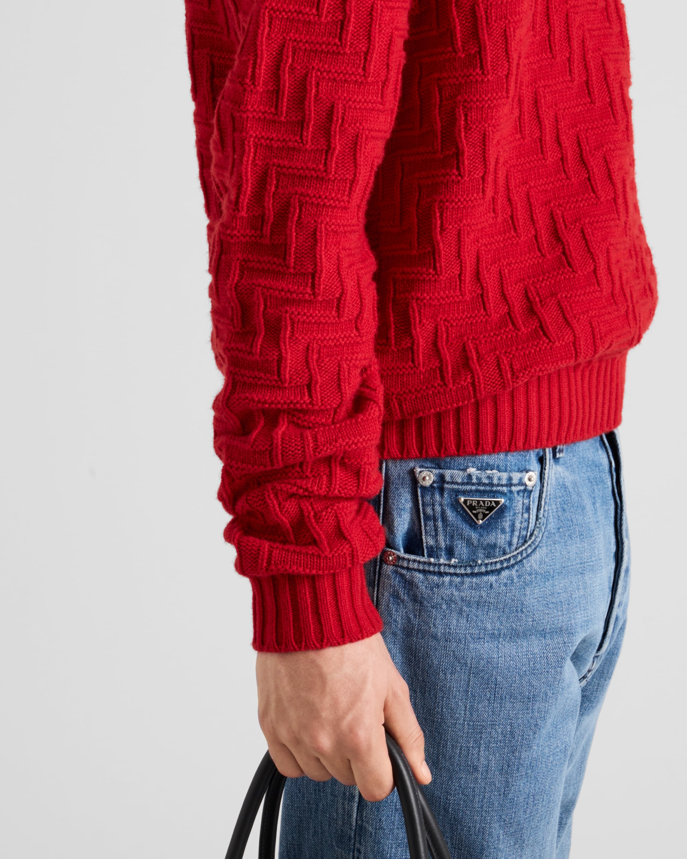 Low-rise denim jeans - 4