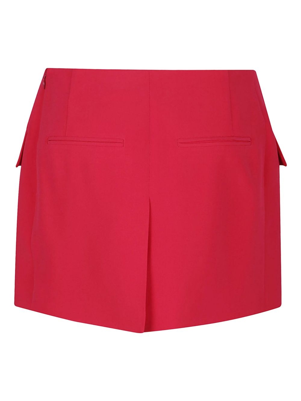 wrap-design mini skirt - 2