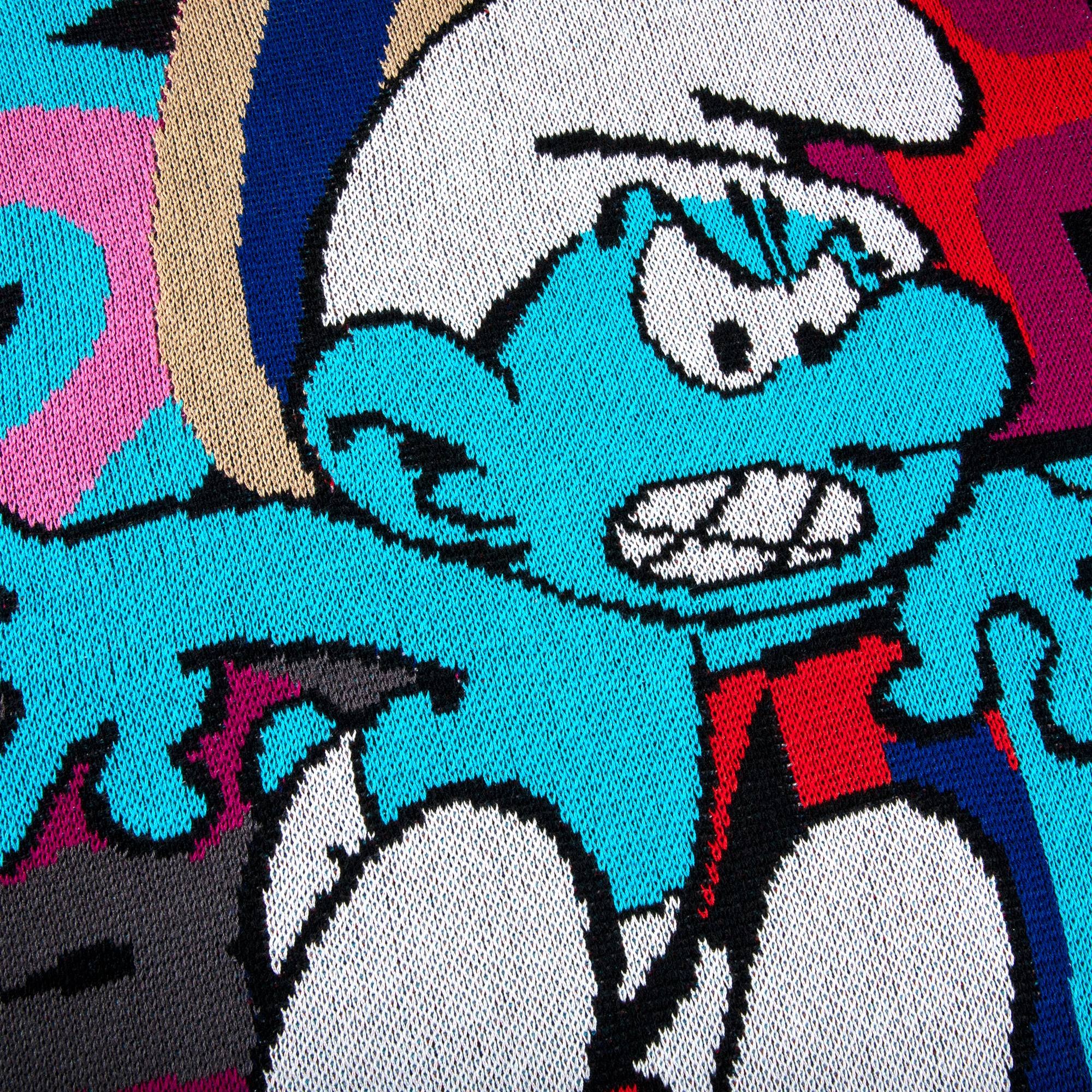 Supreme x Smurfs Sweater 'Black' - 2
