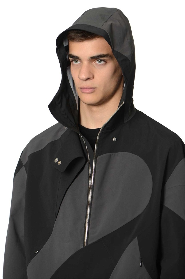 HELIOT EMIL™ HELIOT EMIL Trident Technical Jacket Black HELIOT EMIL™ HELIOT EMIL Trident Technical Jacket Black