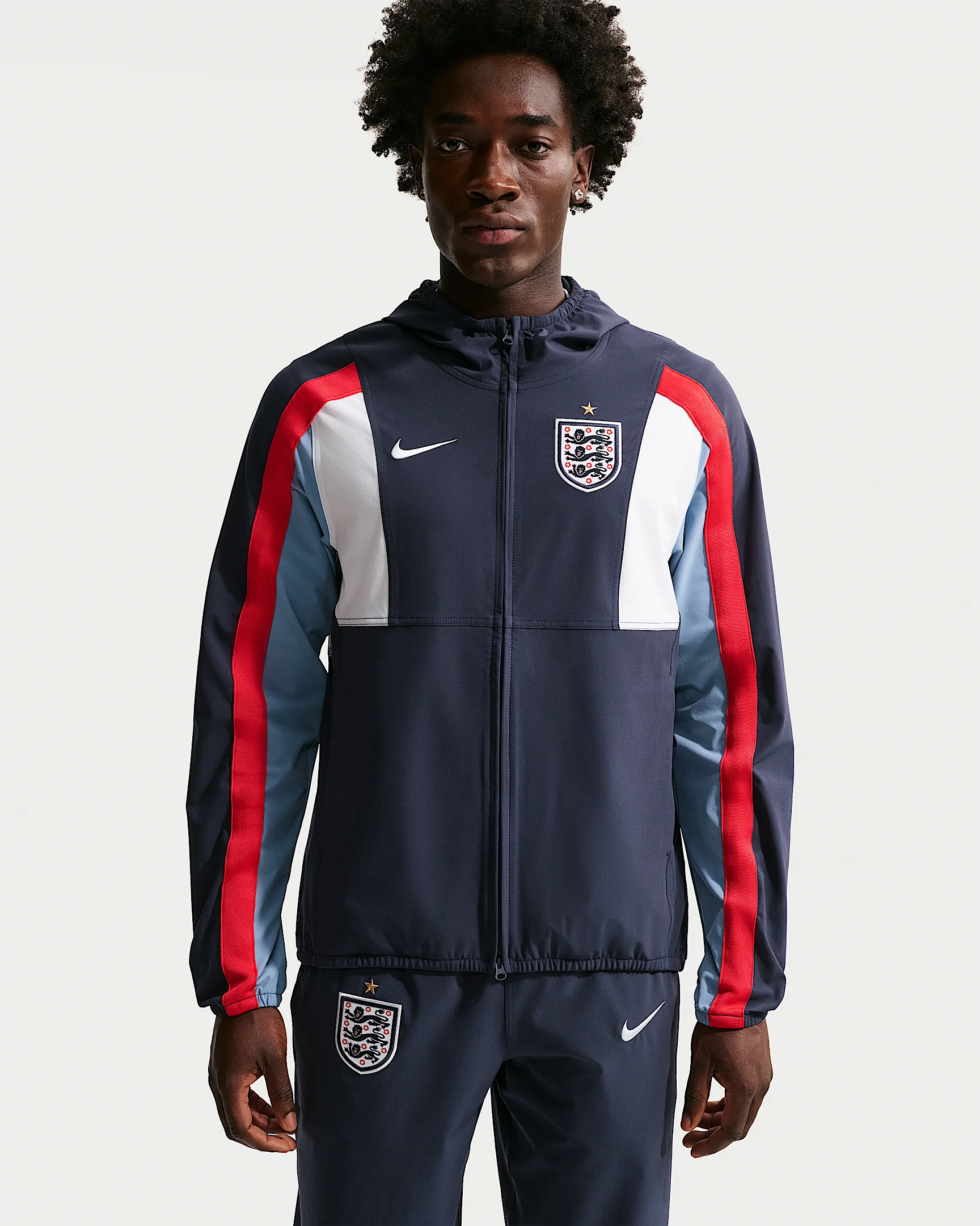 England Energy Men's Nike Dri-FIT Soccer Woven Jacket - 1