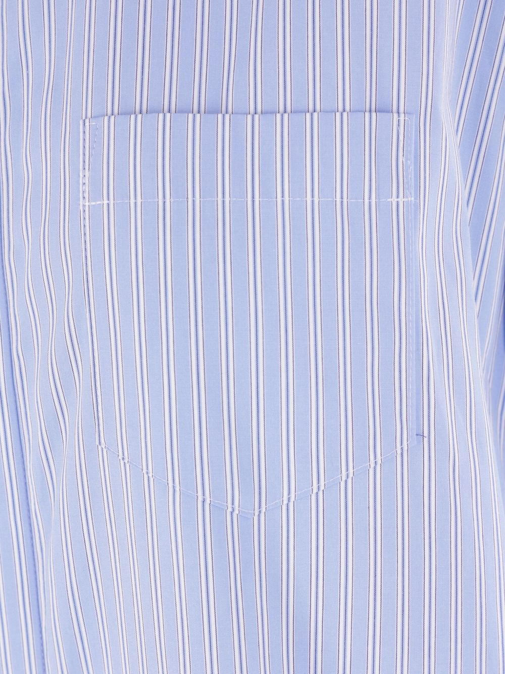 striped shirt dress - 3