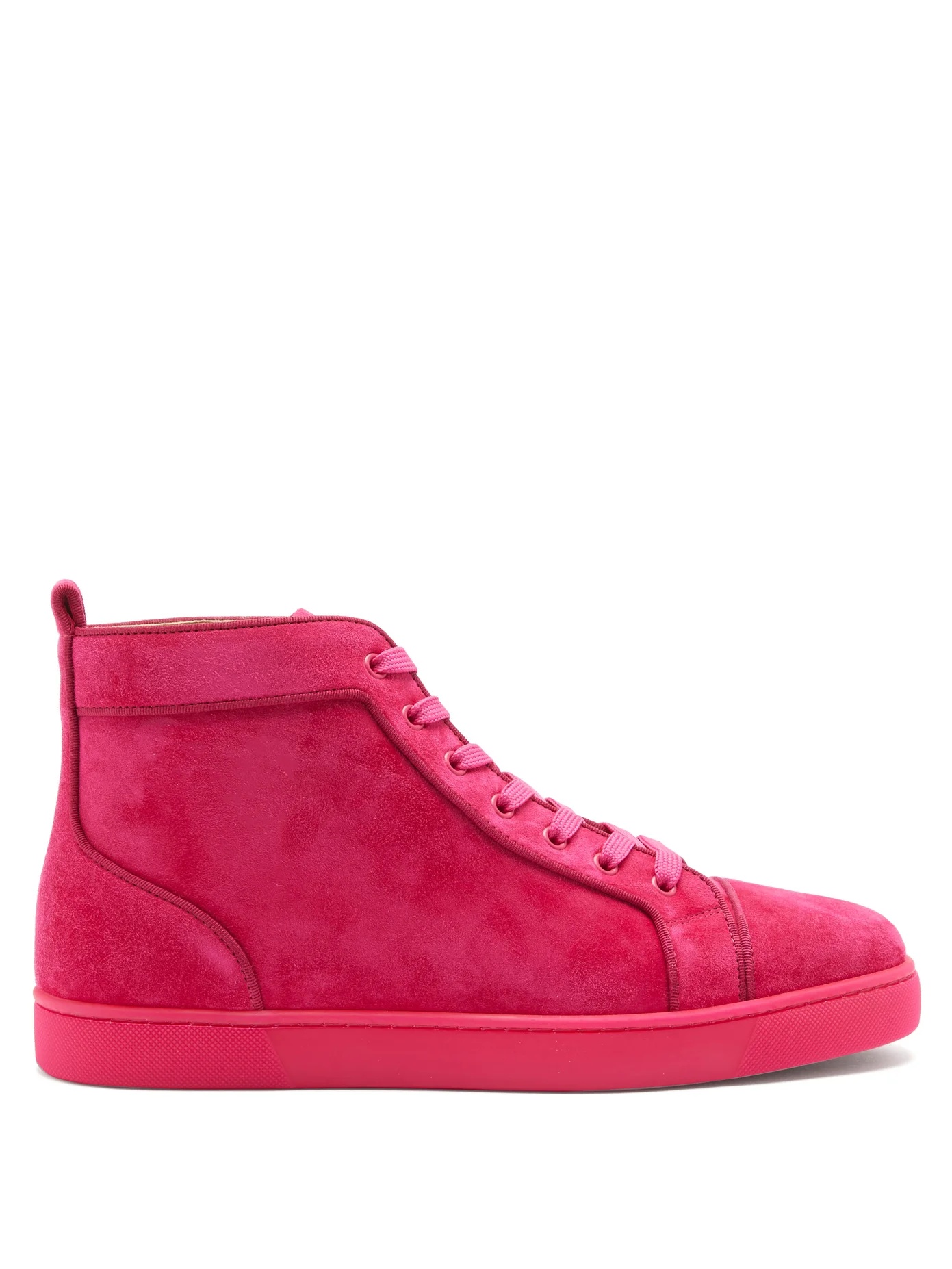 Louis Orlato suede high-top trainers - 1