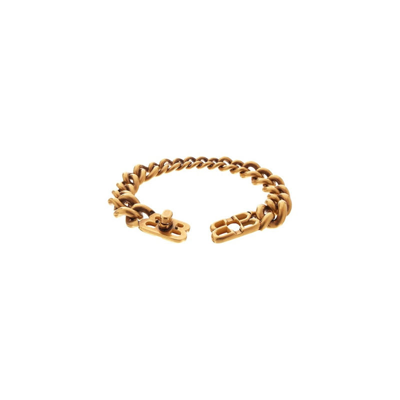 Monaco Chain Bracelet  in Antique Gold 3