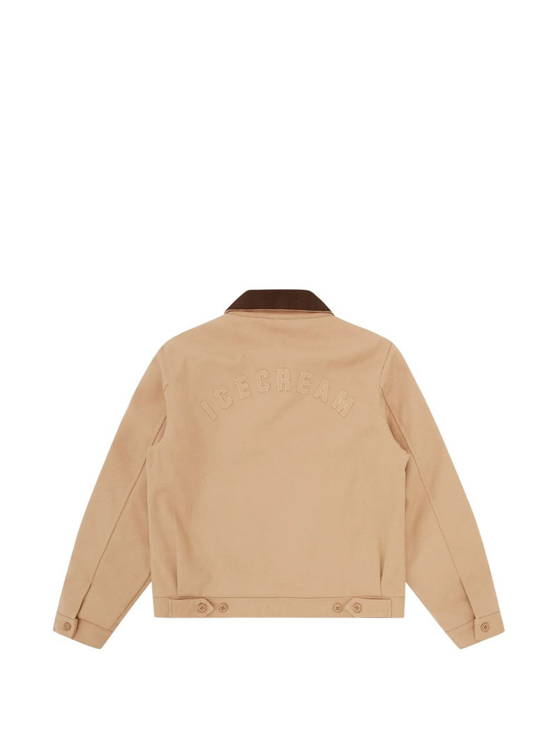 ICECREAM APPLIQUED CORDUROY-COLLAR JACKET outlook