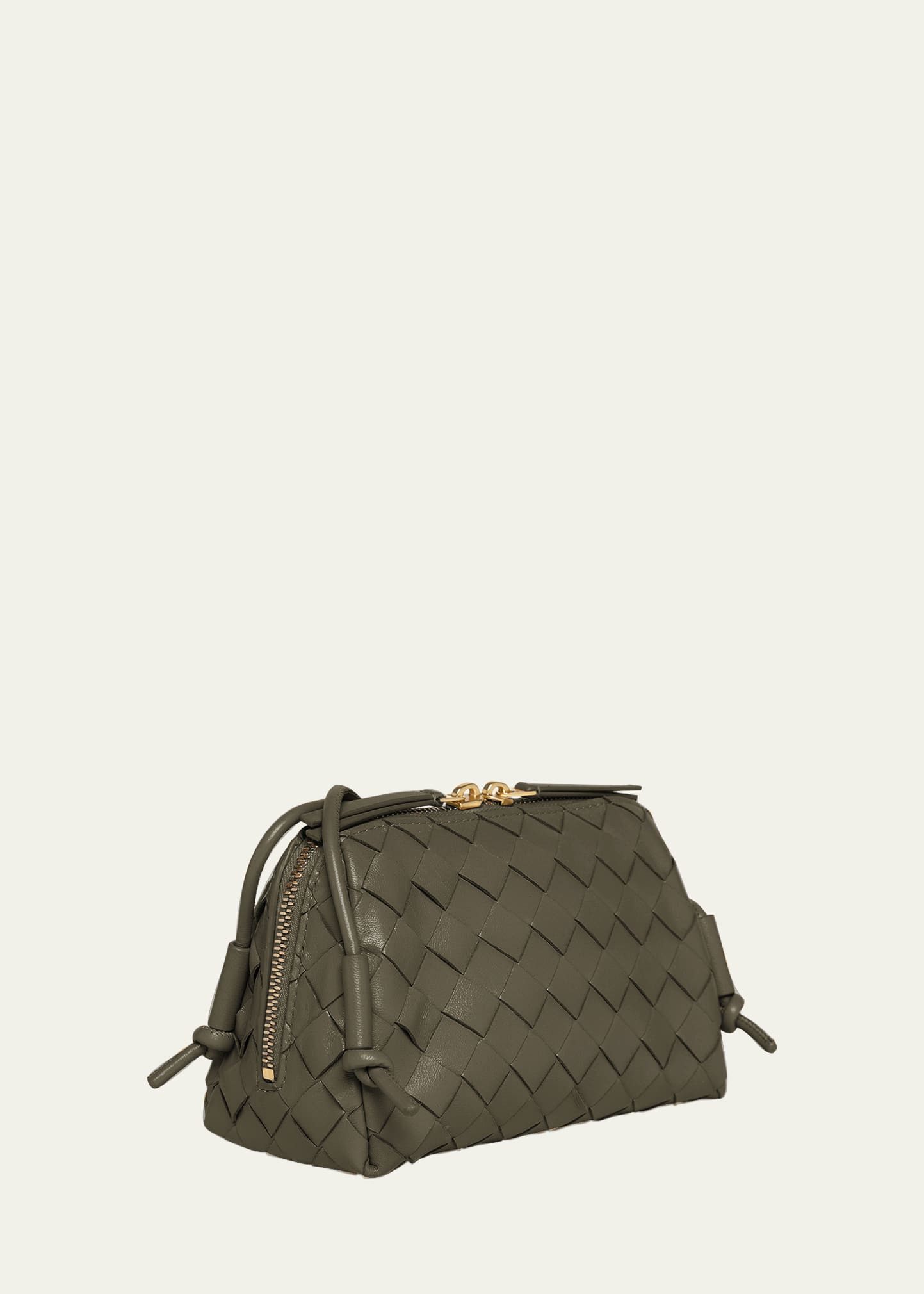 Zip Leather Pouch Shoulder Bag - 3