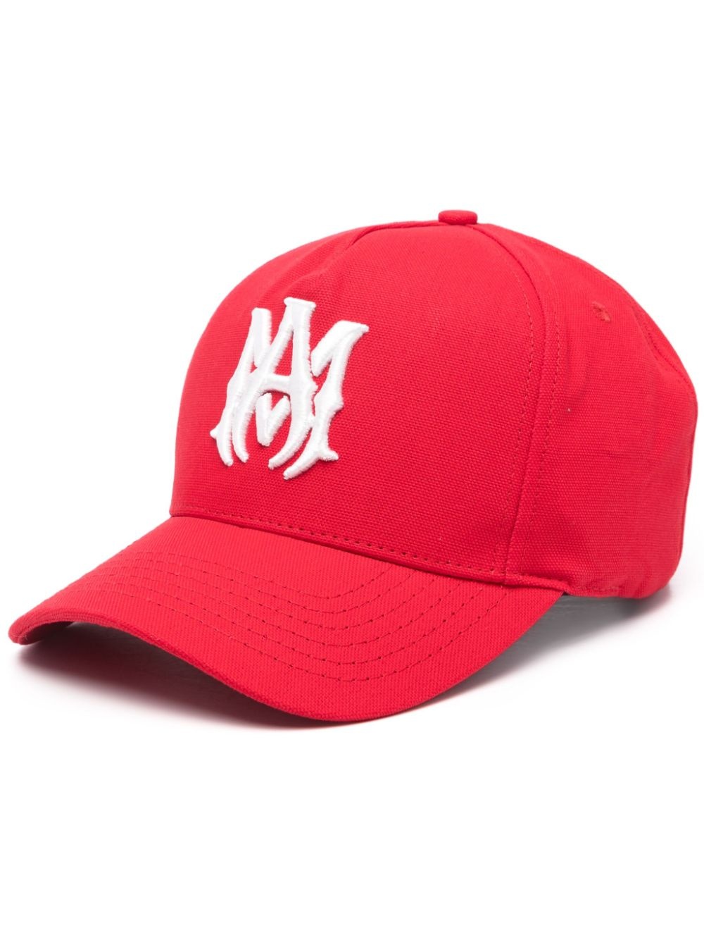 MA-embroidered Canvas Cap - 1