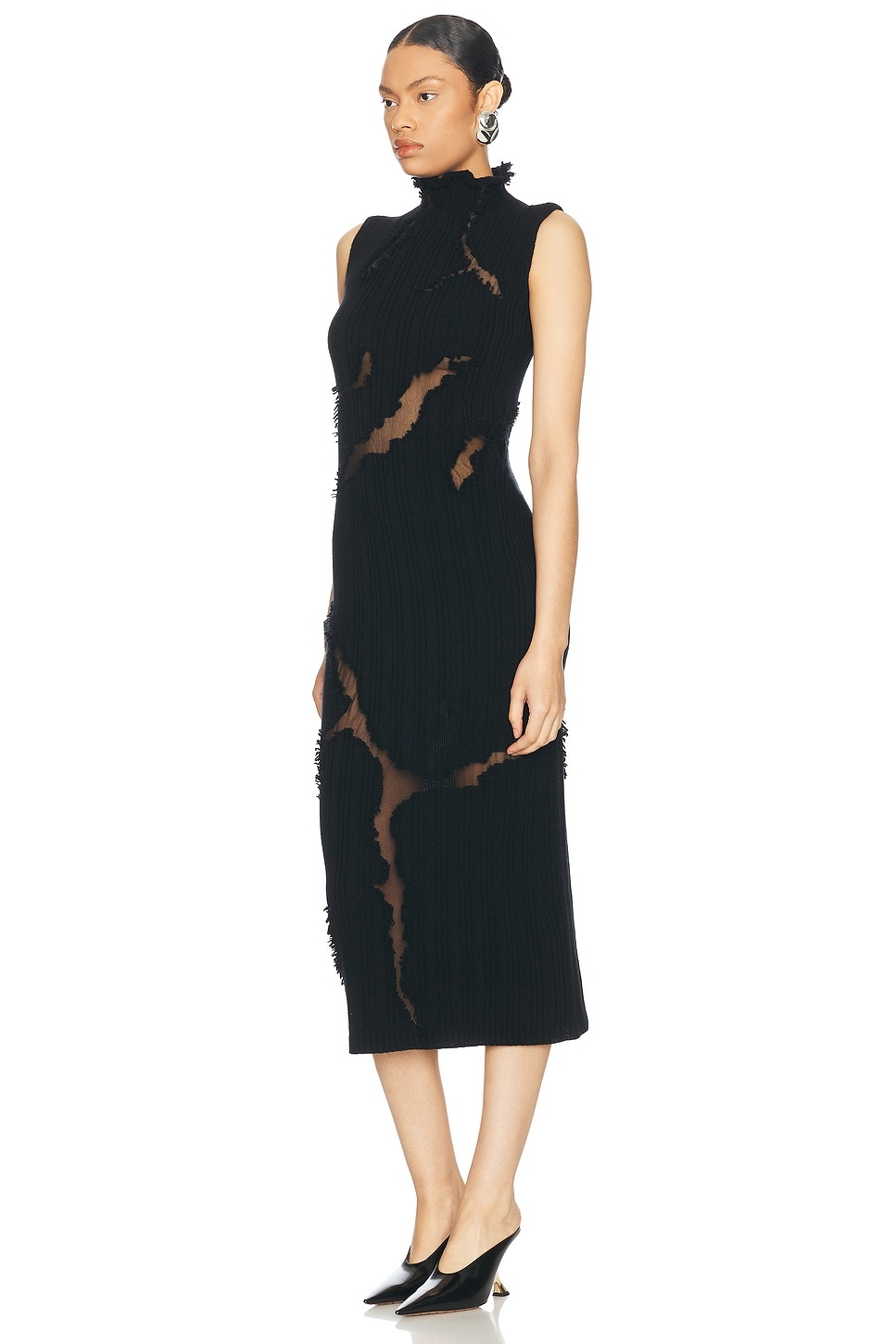 Destroyed Midi Dress - 3