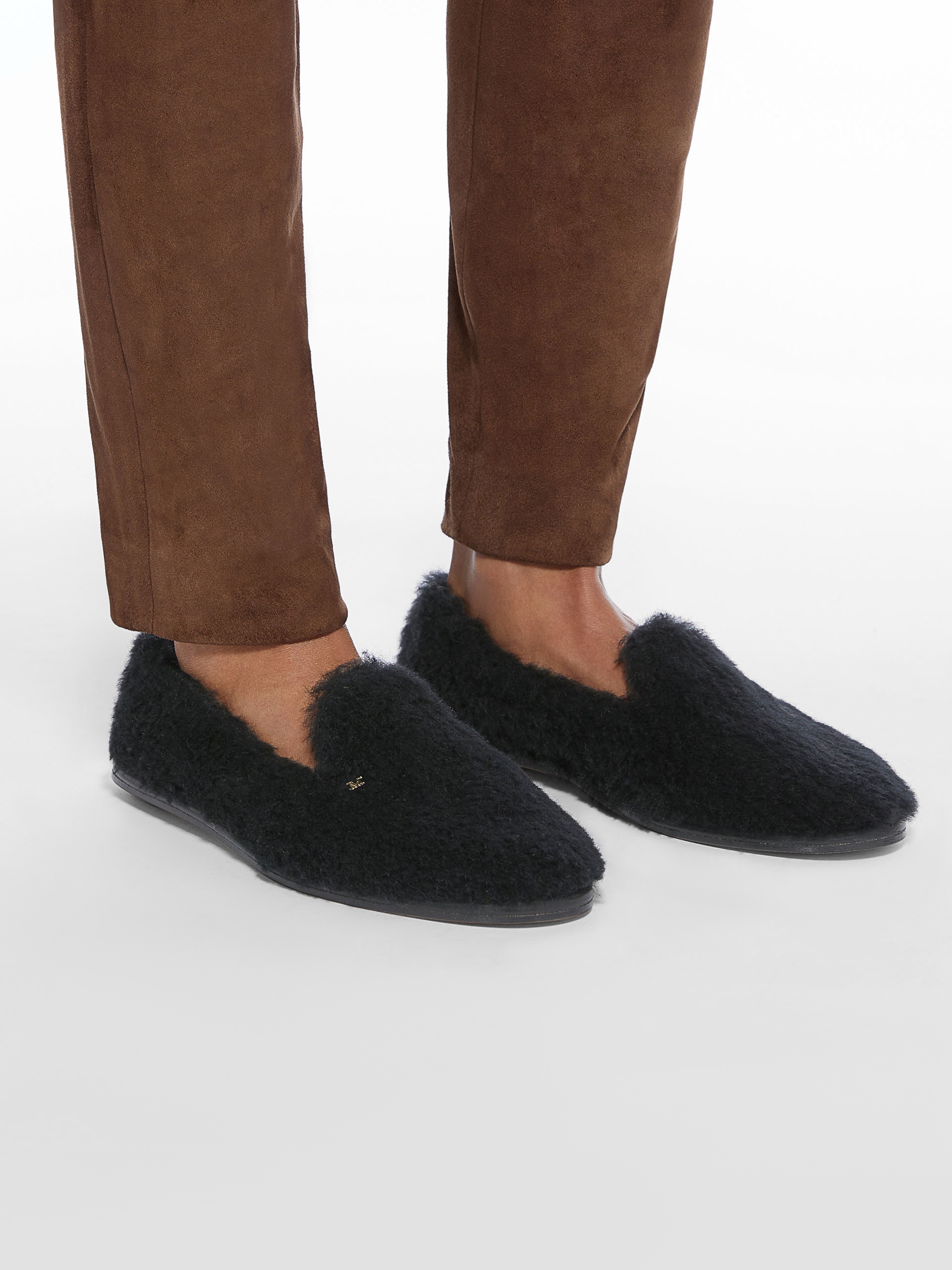 FELIA Teddy fabric slippers - 6