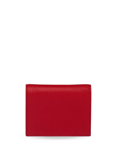 Miu Miu lettering logo compact wallet outlook