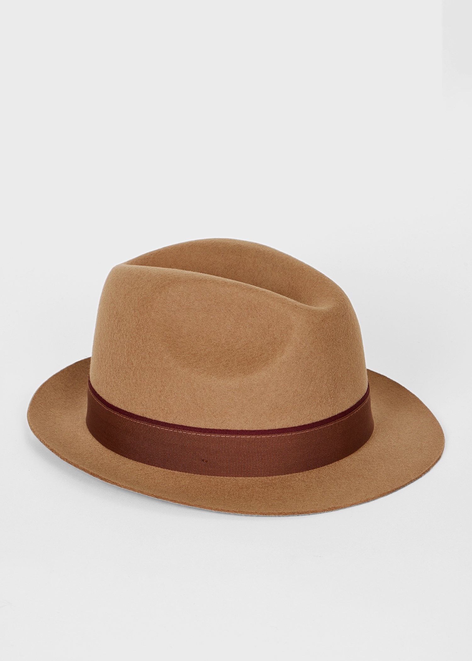 Beige 'Edmund' Trilby Hat - 2