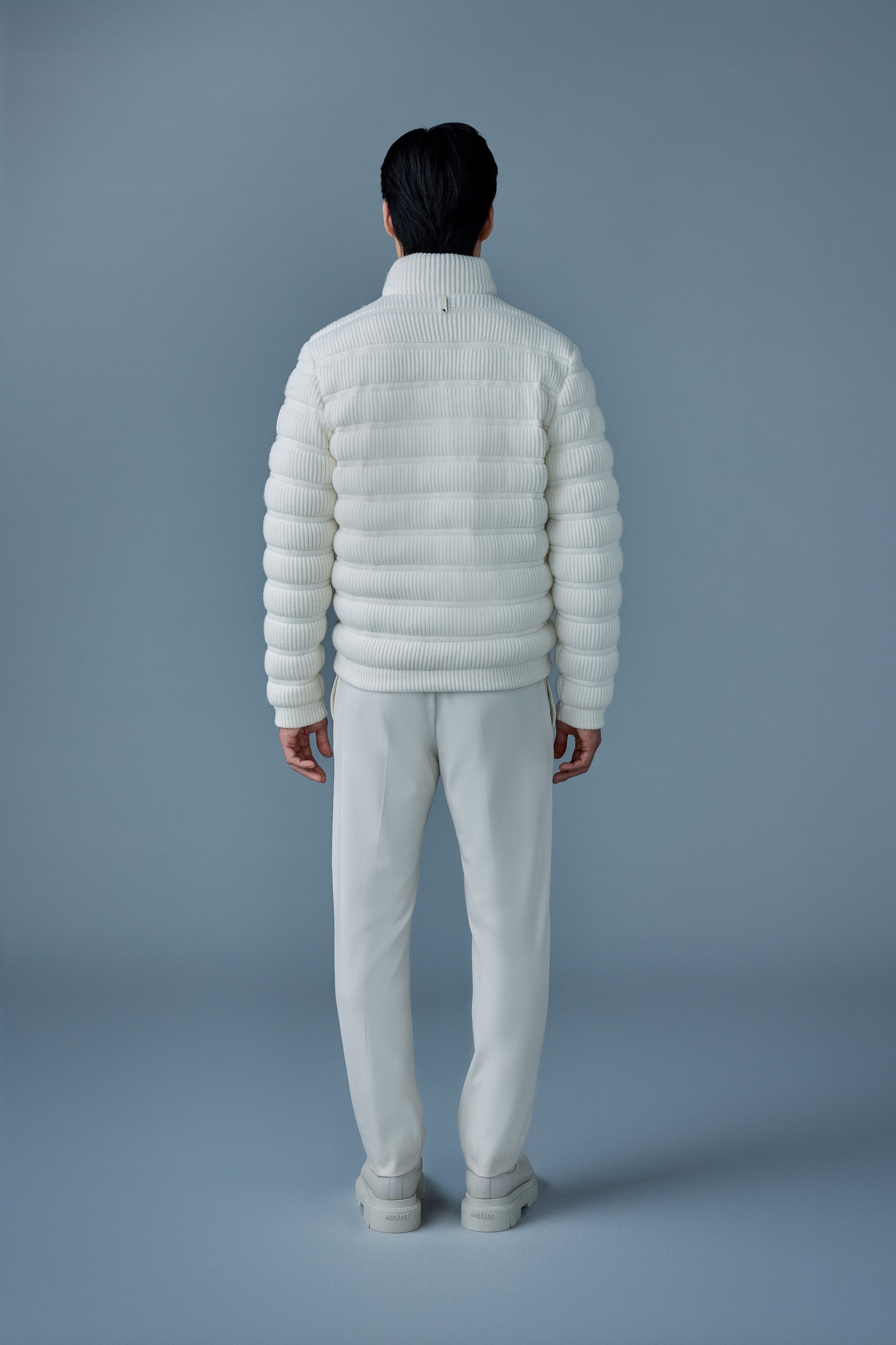 CHRISTOPHER Cashmere light down jacket - 4