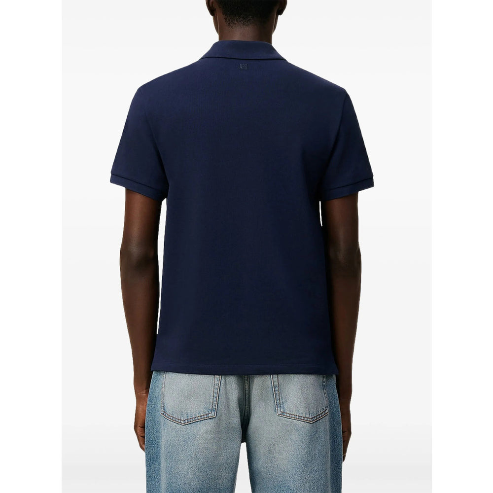 Ami Paris Blue Tops - Polo Tops Women - 5