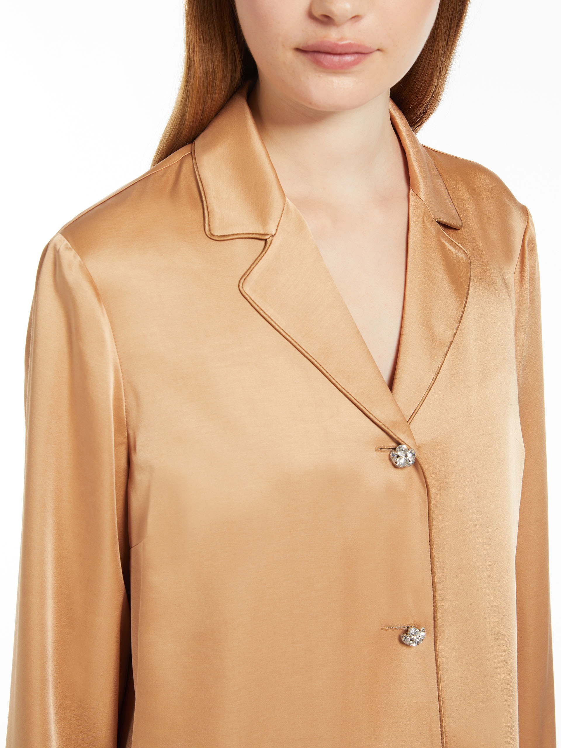 GIRINO Satin pyjama shirt - 5
