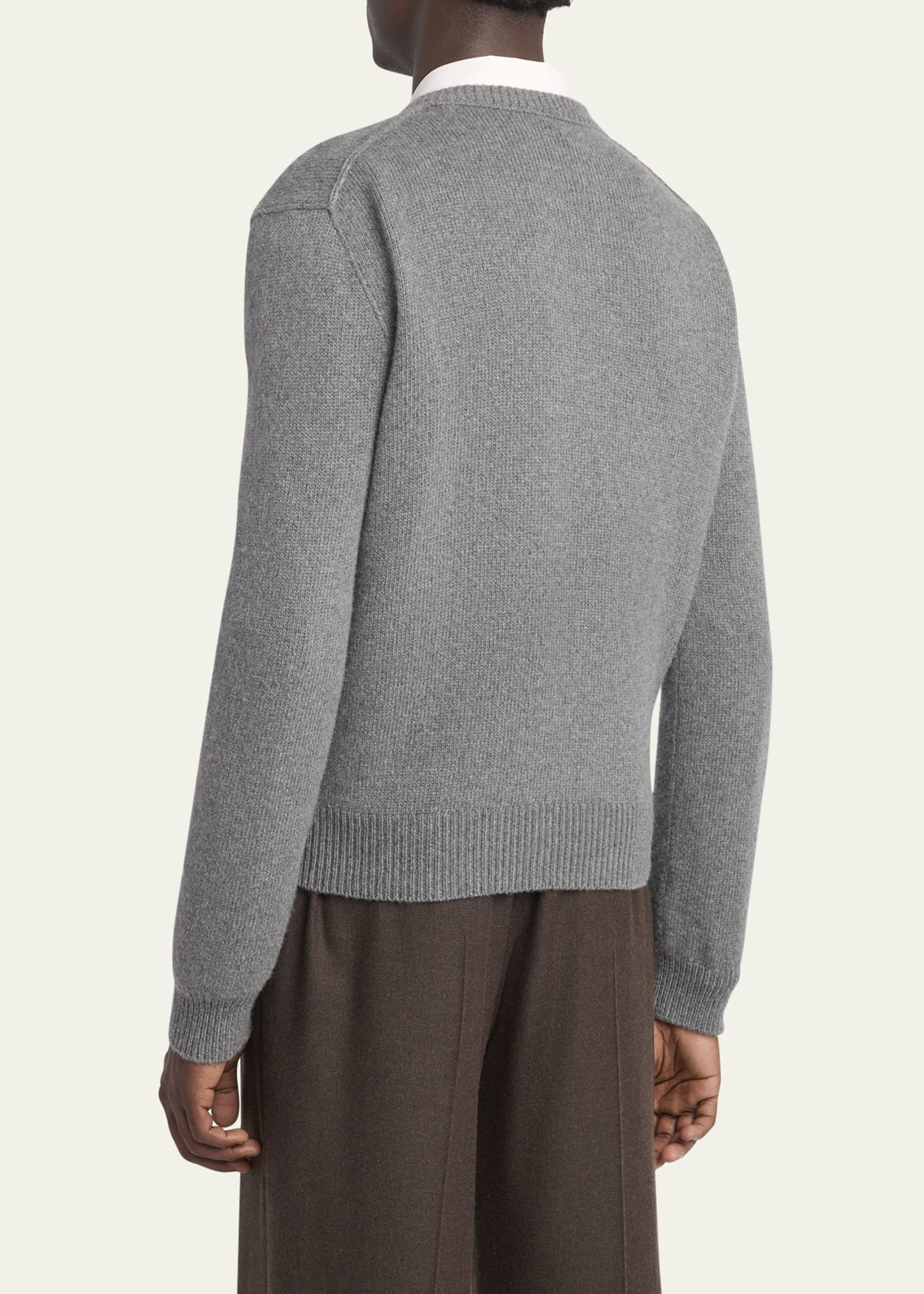 Men's Horik Cashmere V-Neck Sweater - 3