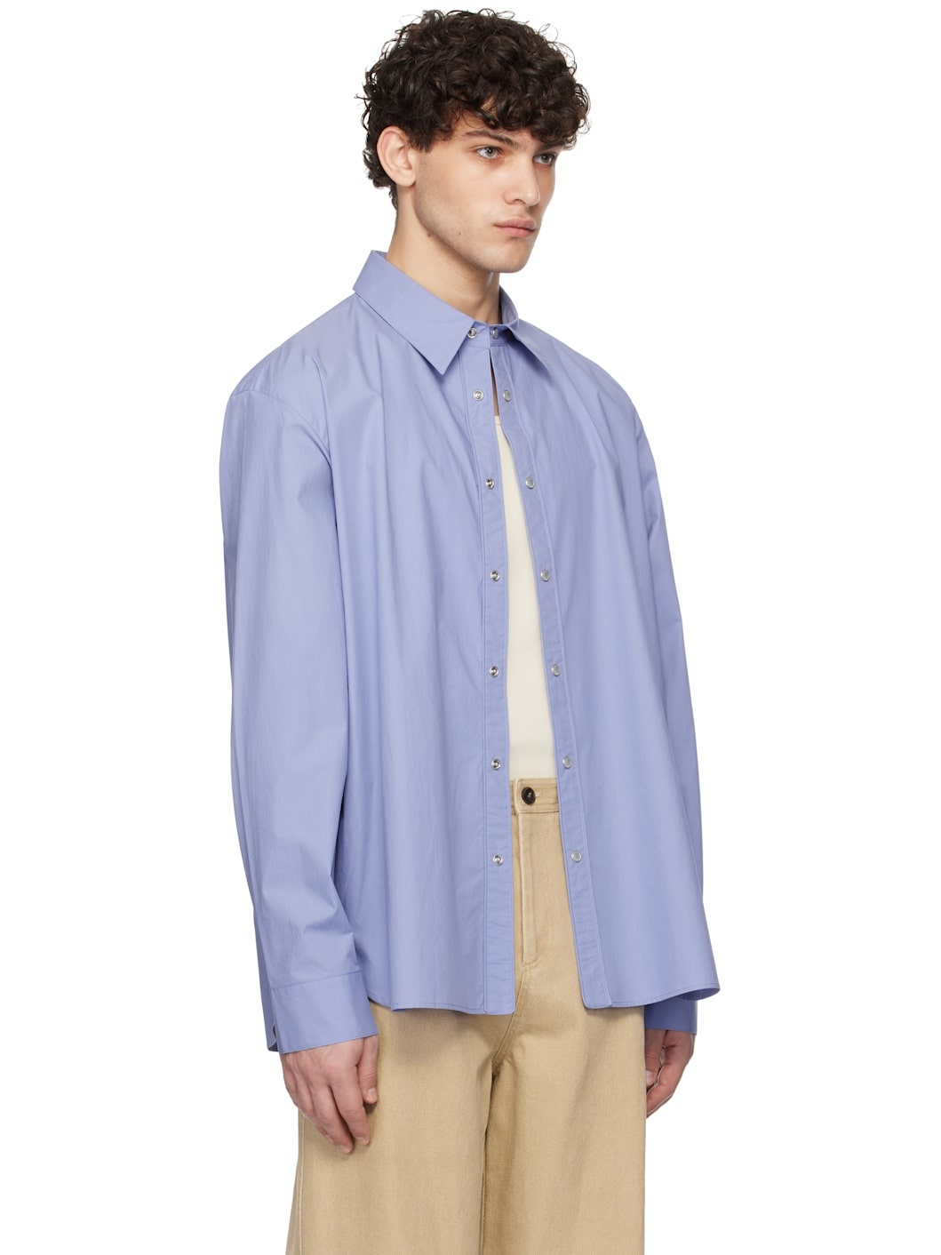 Blue Western Shirt - 2