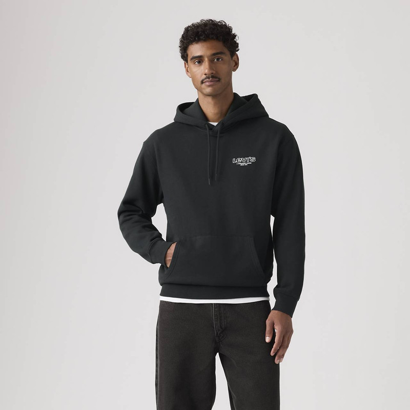 RELAXED GRAPHIC HOODIE SWEATSHIRT 3