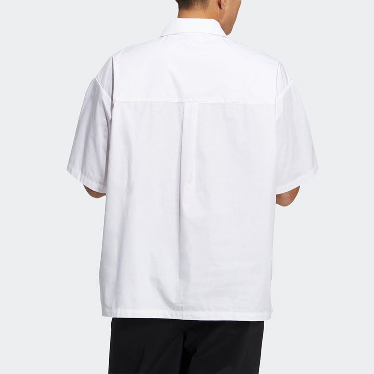 adidas originals Speed Ss Shirt Smiling Face Pattern Embroidered Solid Color Short Sleeve Couple Sty - 3