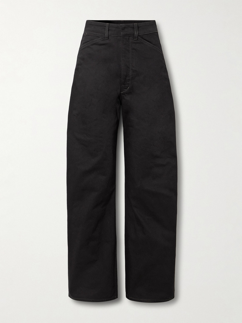 Barrel-leg Denim Pants 1