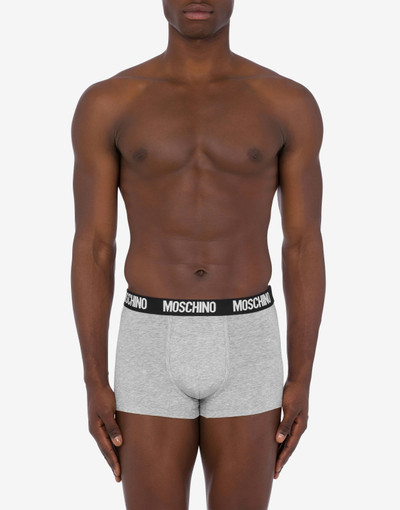 Moschino LOGO BAND SET OF 2 BOXERS outlook