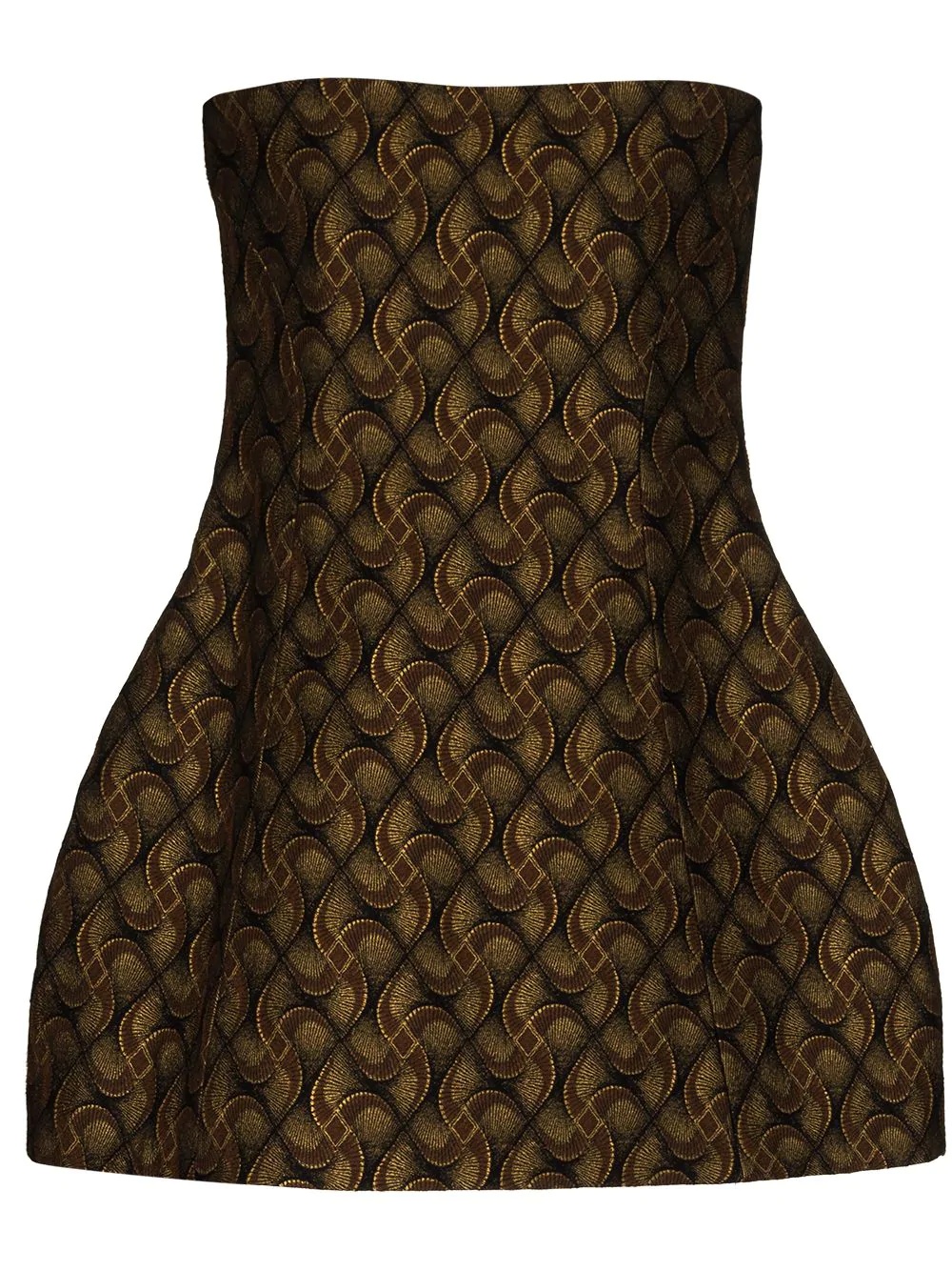 Ginger jacquard mini dress - 1