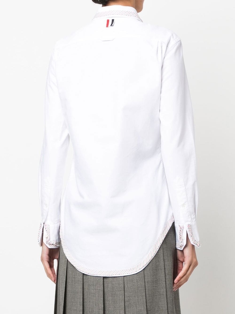 RWB trim Oxford shirt - 4