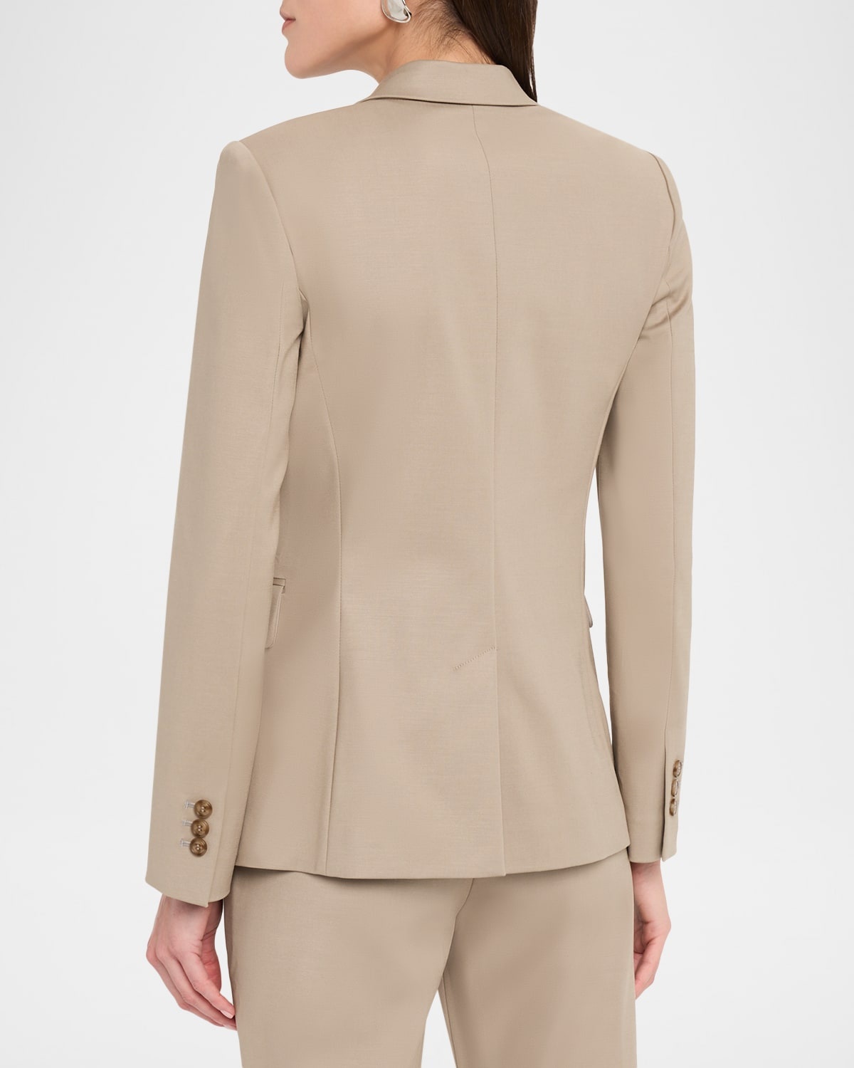 Cotton Couture Single-Button Blazer - 3
