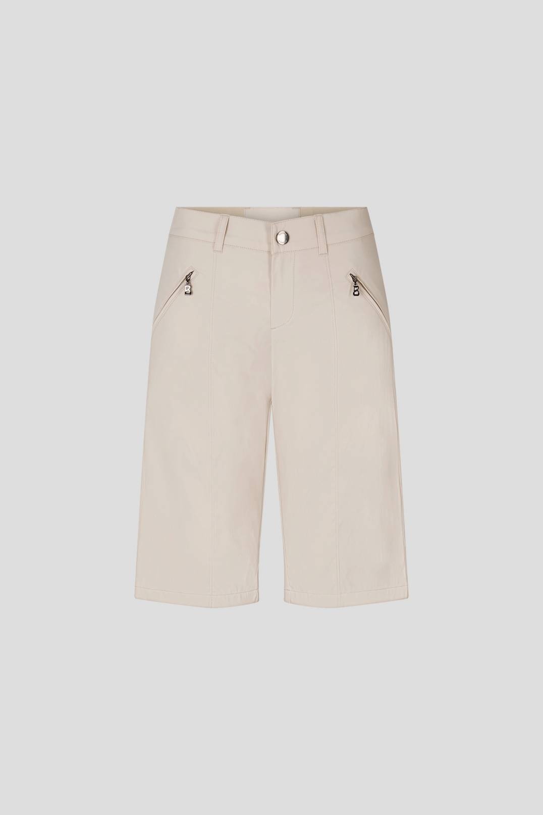 ZENA FUNCTIONAL BERMUDA SHORTS IN SAND - 1