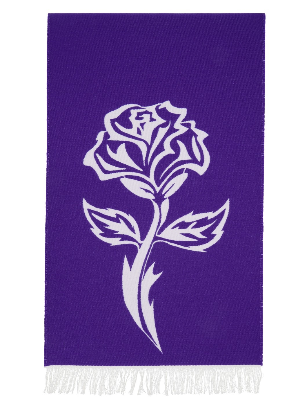 Purple Rose Scarf - 2