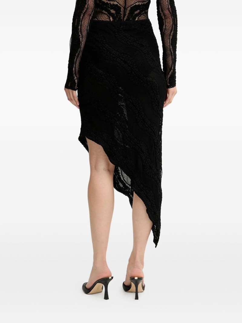 asymmetric lace skirt 3