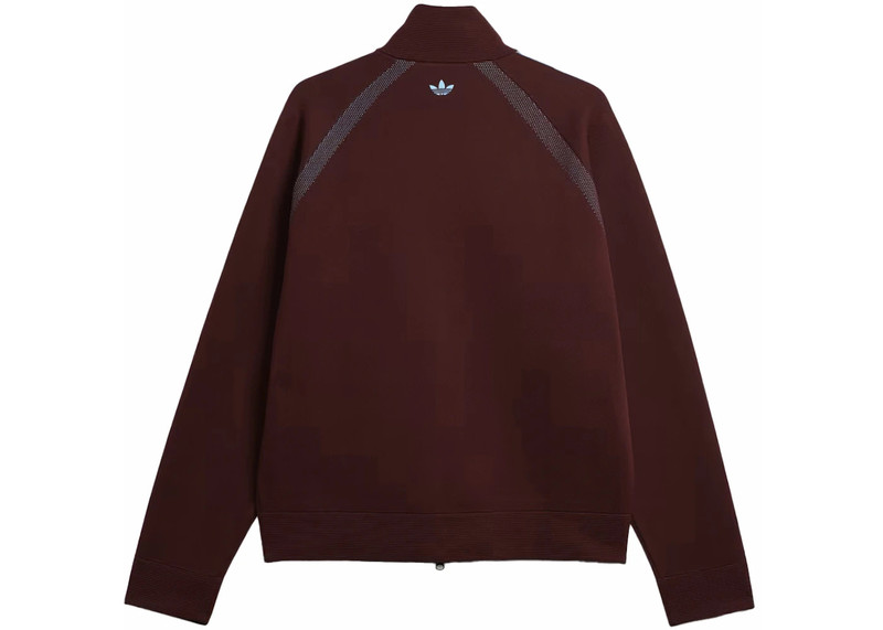 adidas adidas x Wales Bonner Statement Knit Track Top Mystery Brown outlook