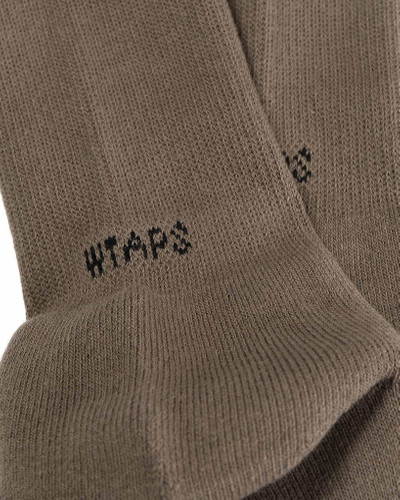 WTAPS Skivvies 3 Piece Tube Sox Olive Drab outlook