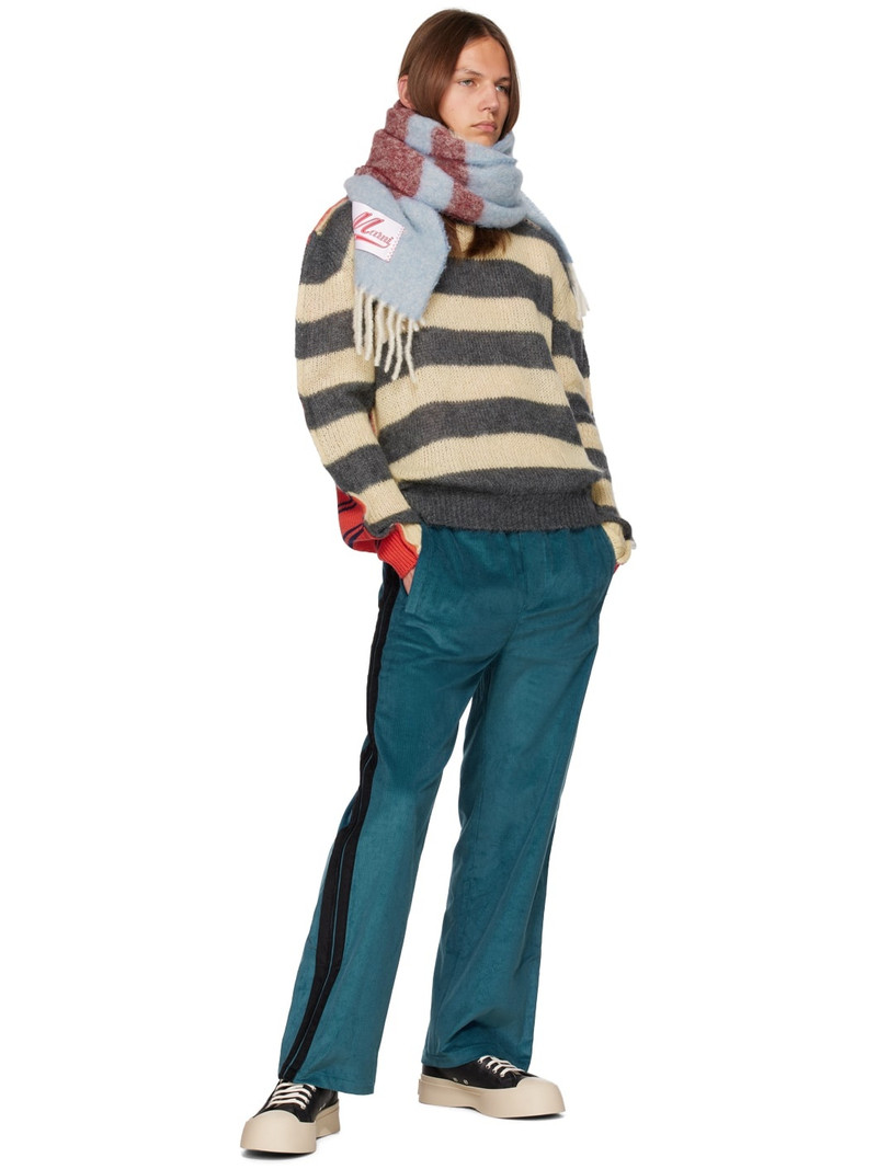 Multicolor Striped Crewneck 4