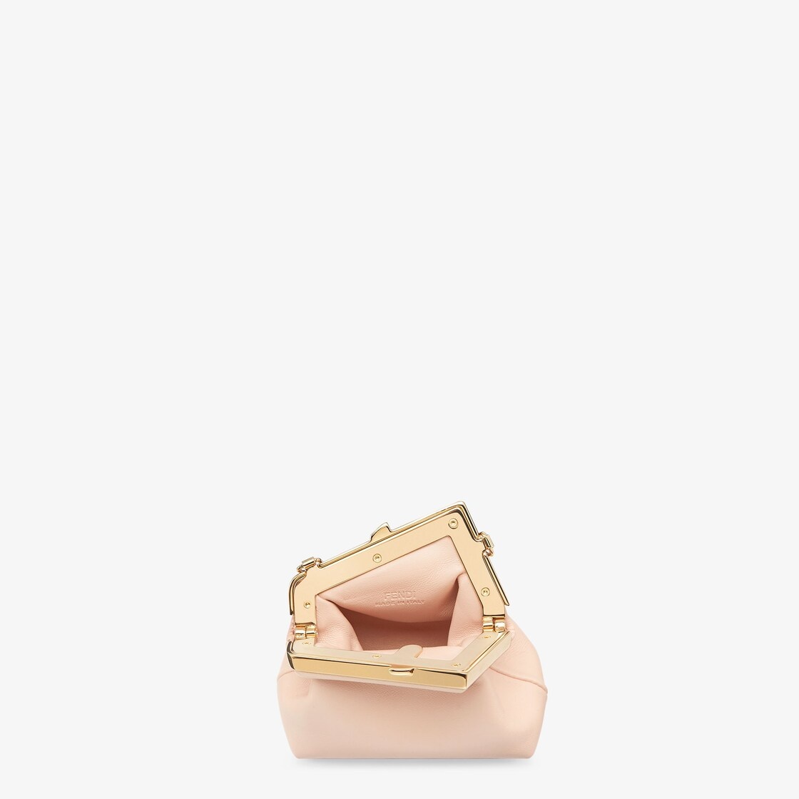 Light pink nappa leather charm - 4