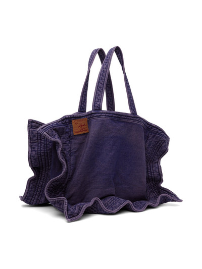Y/Project Purple Maxi Wire Cabas Tote outlook