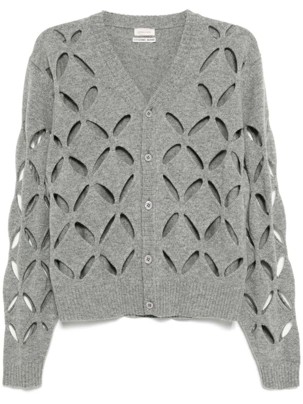 slashed cardigans - 1