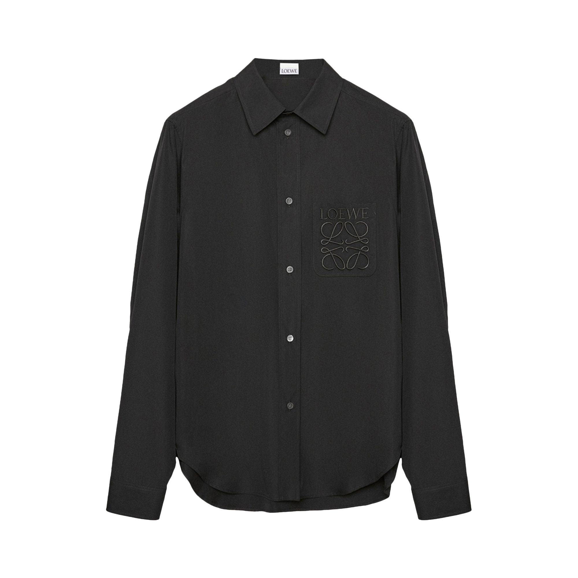 Loewe Anagram Embroidered Shirt 'Black' - 1