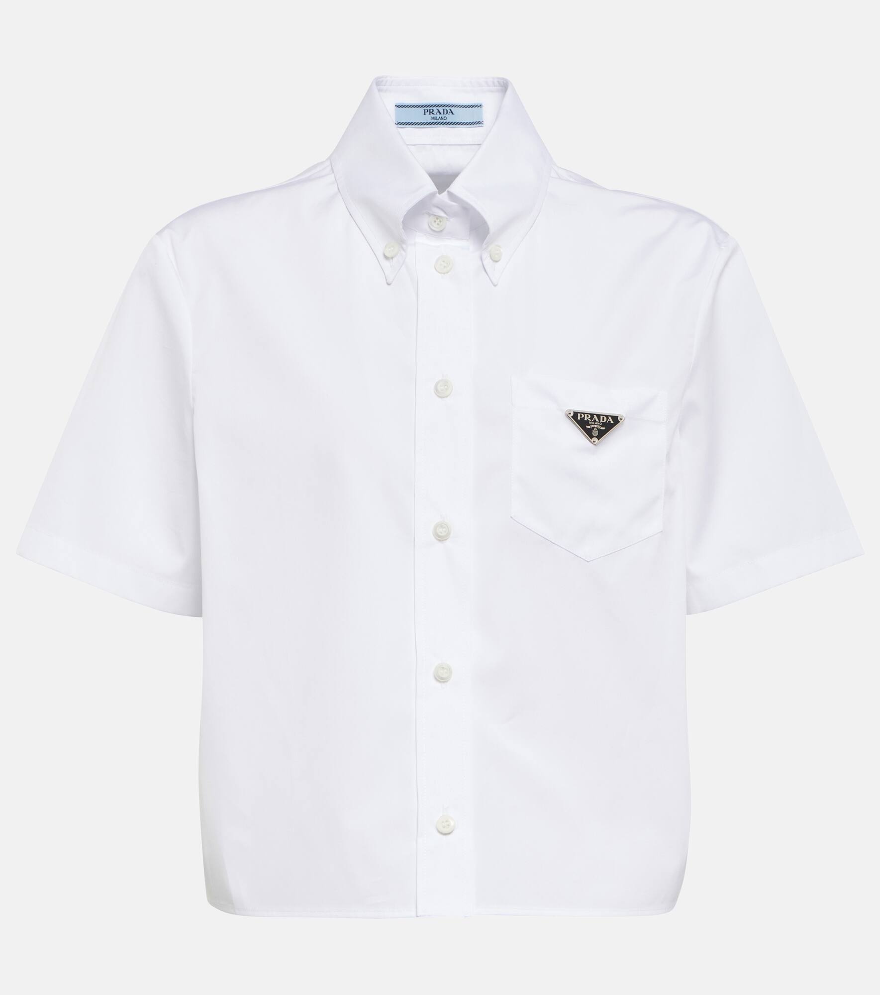 Logo cotton jersey shirt - 1