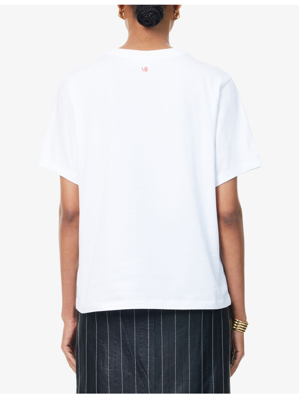 Text-Print Relaxed-Fit Cotton-Jersey T-Shirt - 4