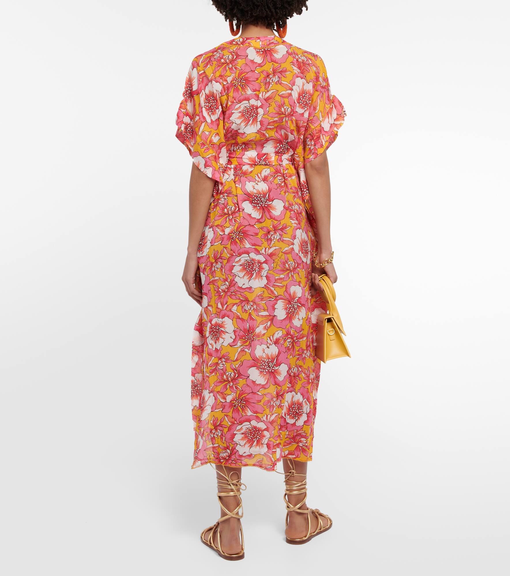 Andrea floral kaftan - 3