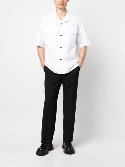 Jil Sander flap-pocket cotton shirt outlook