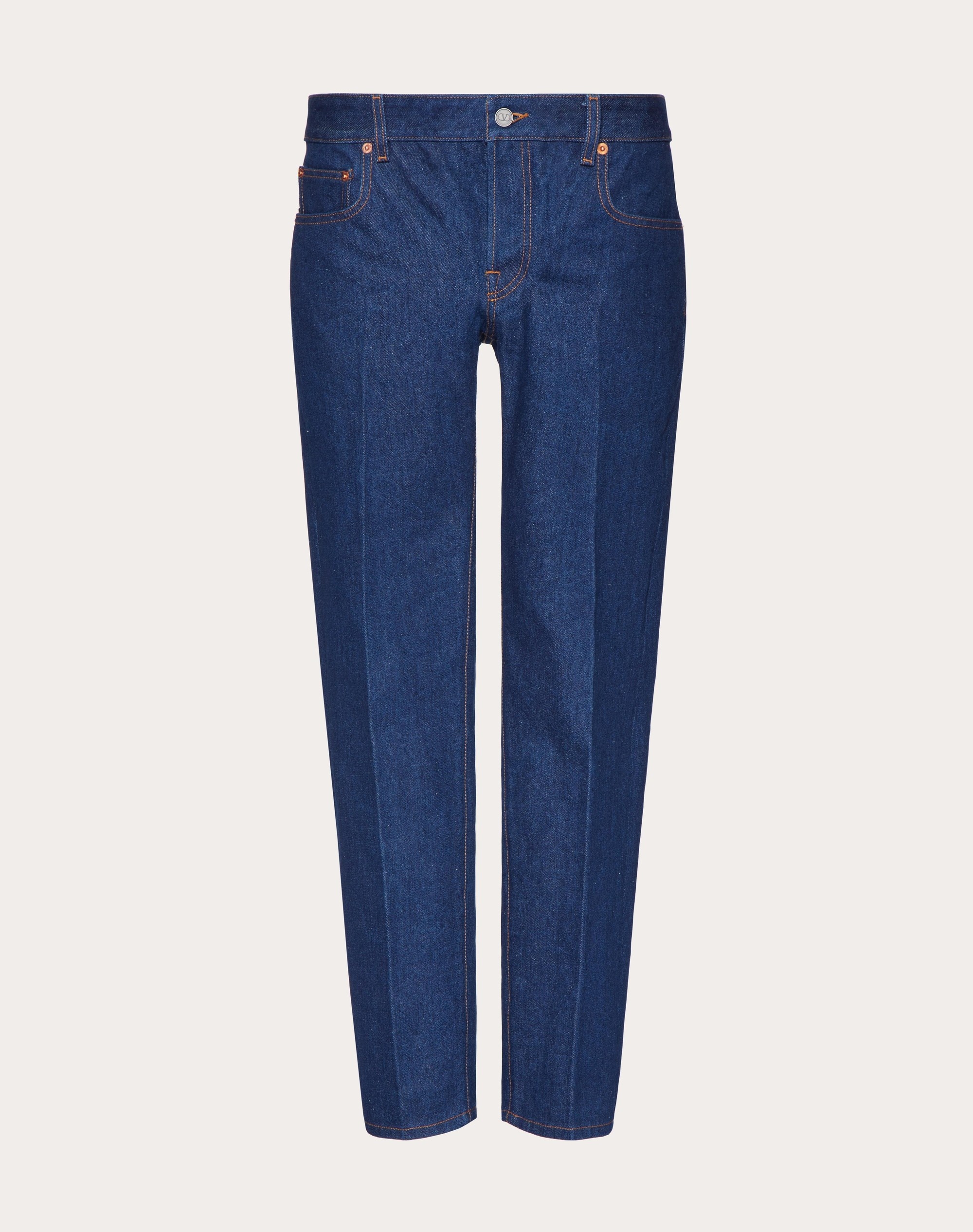 DENIM PANTS WITH MAISON VALENTINO TAILORING LABEL - 1