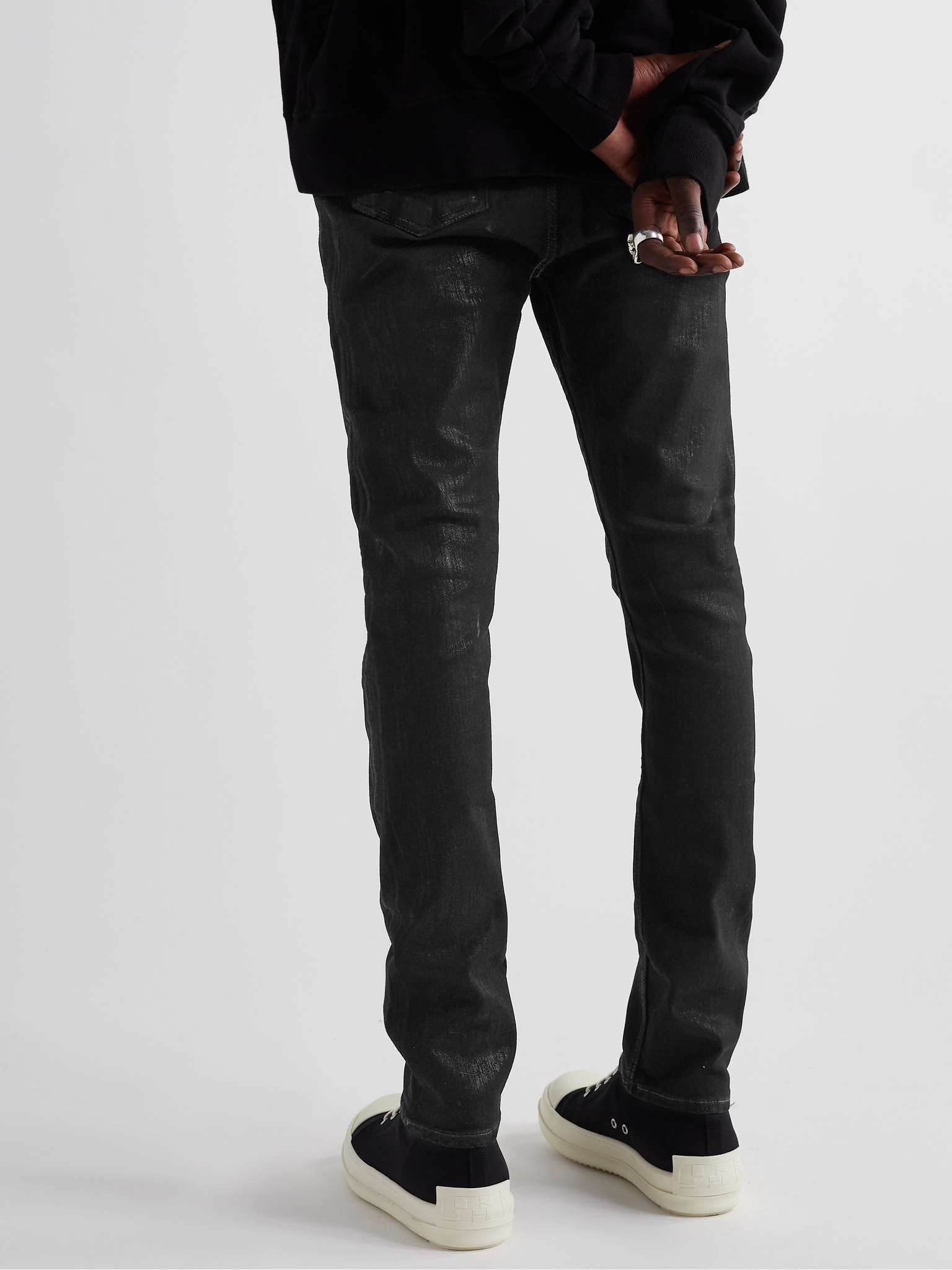 Detroit Slim-Fit Coated Jeans - 4