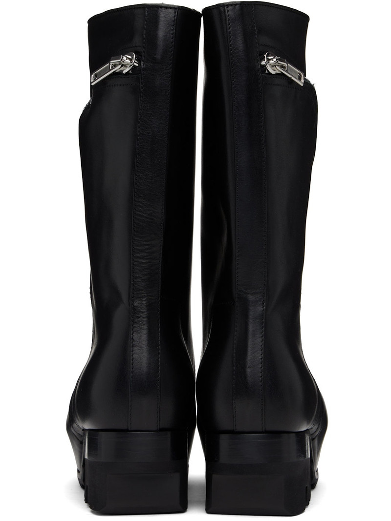 Black Hollywood Bauhaus Ballast Pull Boots 2