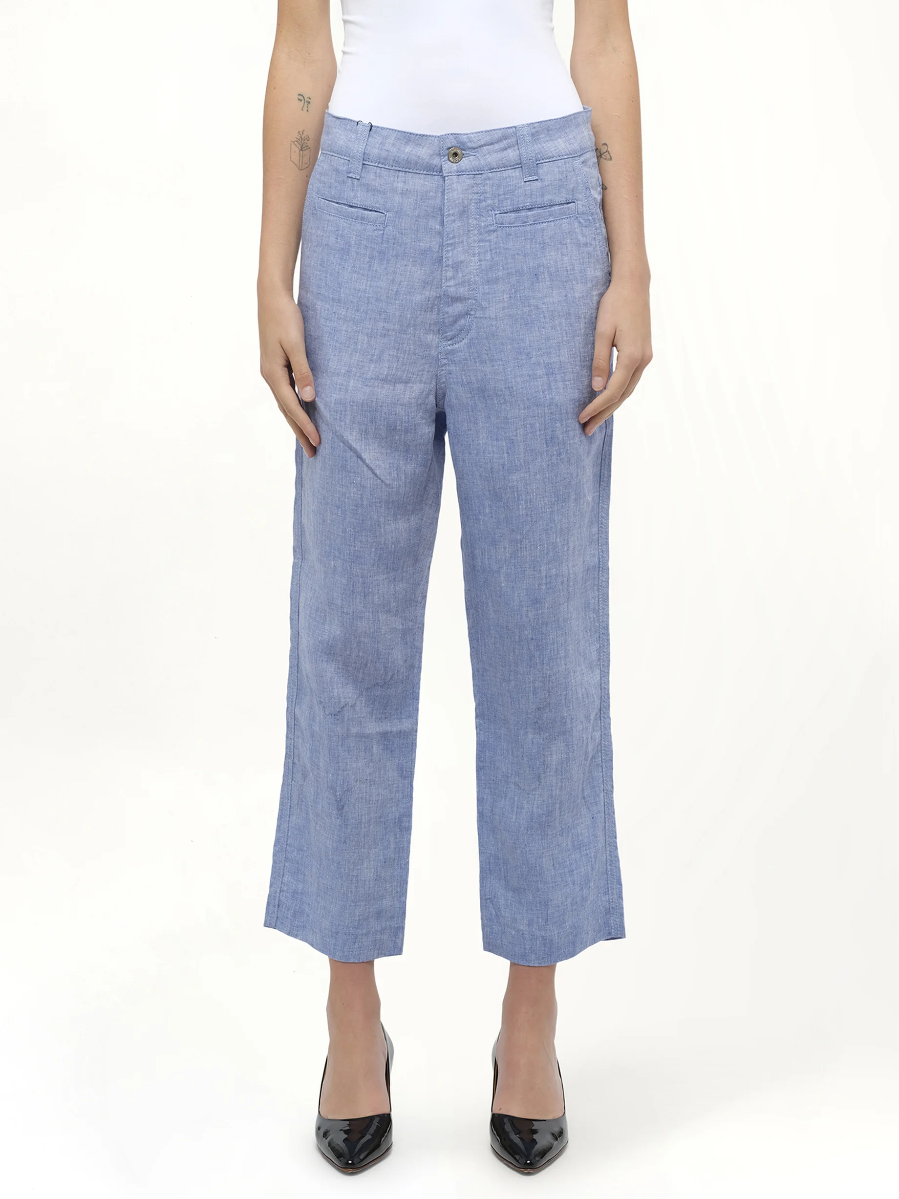 Loewe x Paula Fisherman Pants in Light Blue - 1