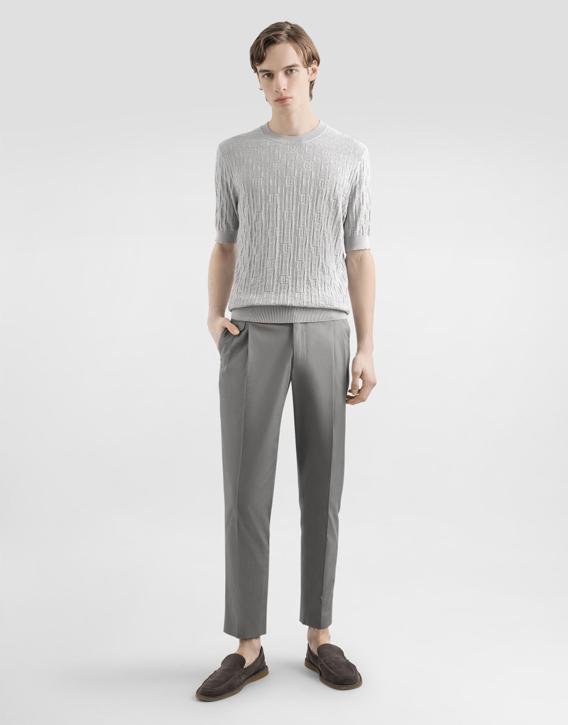 Dolce & Gabbana Silk crewneck pullover outlook