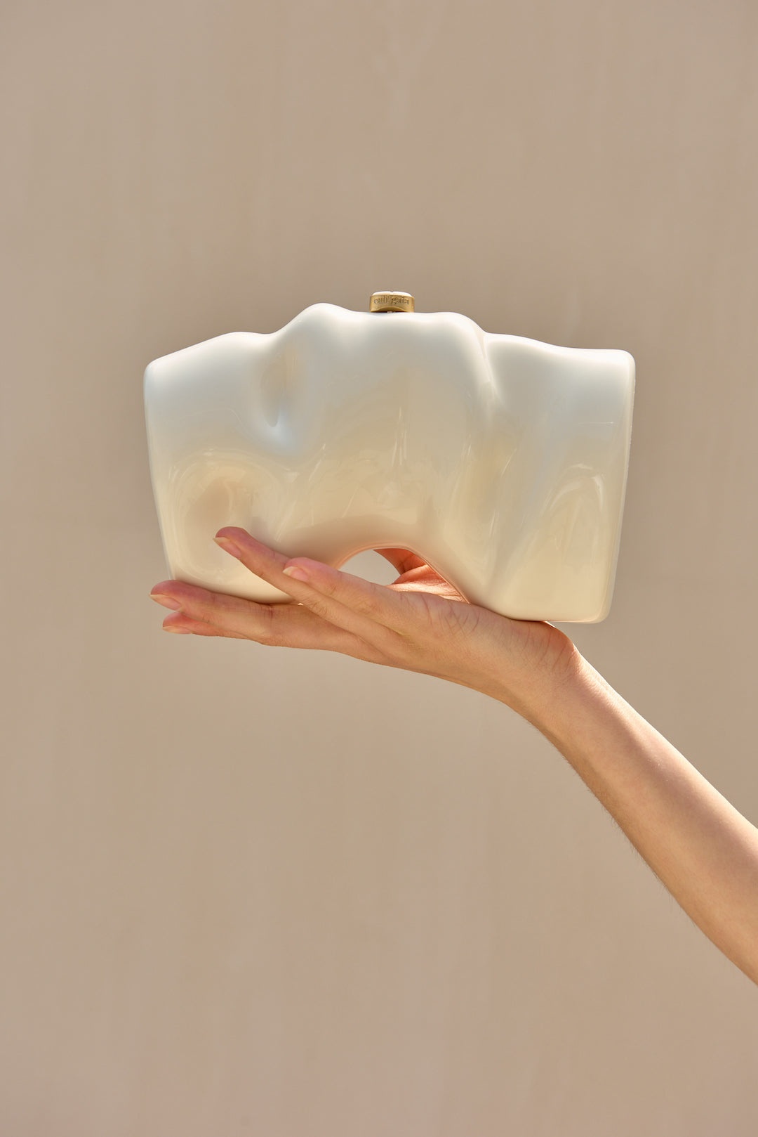 Cult Gaia SCRUNCH CLUTCH | REVERSIBLE