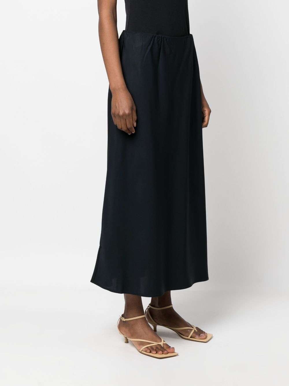 A-line midi skirt - 3