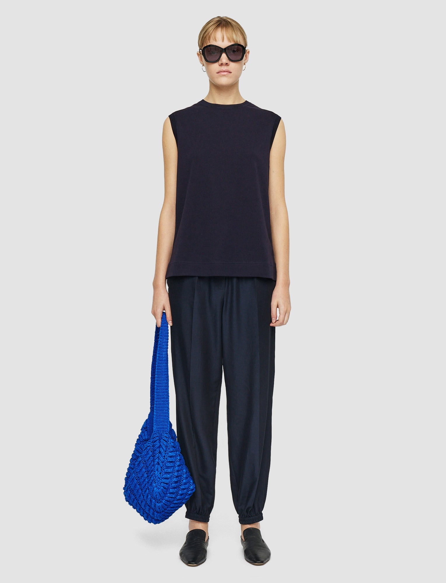 Mercerised Cotton Tank Top - 2